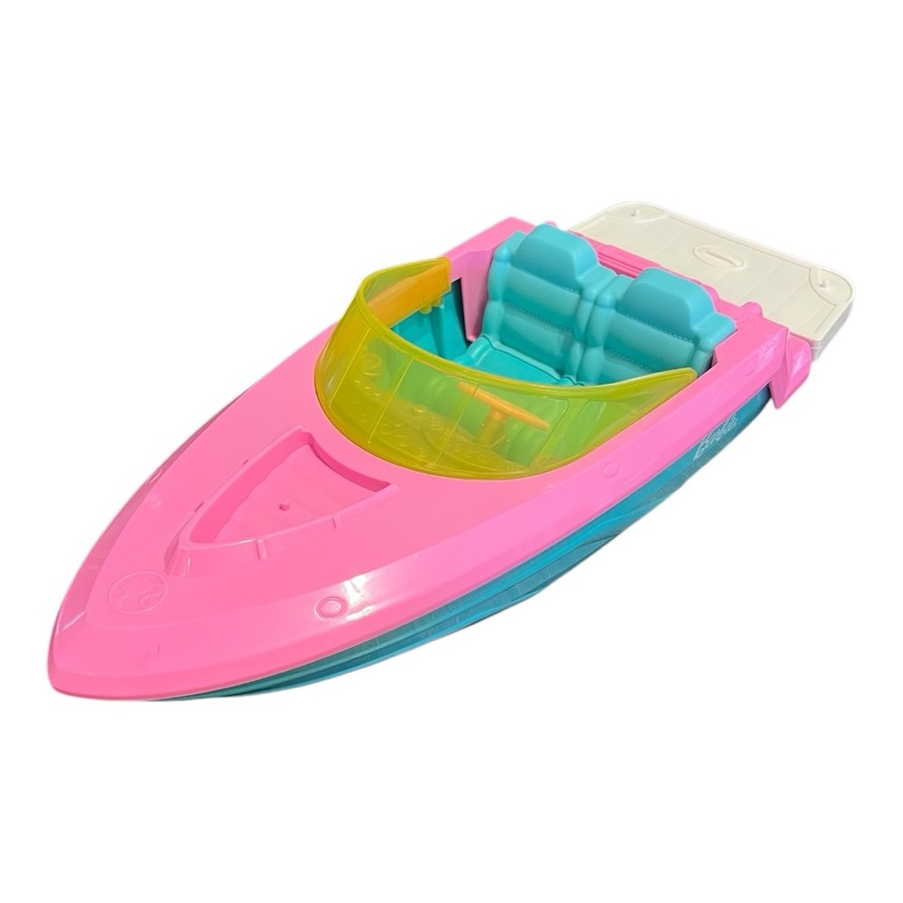 2020 Mattel Barbie Pink and Blue Boat